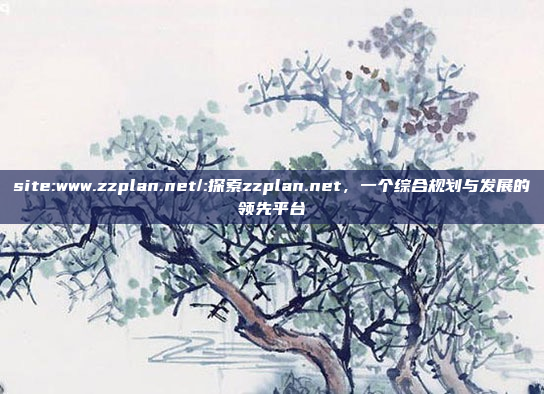 site:www.zzplan.net/:探索zzplan.net，一个综合规划与发展的领先平台