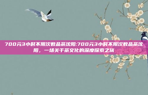 700元3小时不限次数品茶沈阳:700元3小时不限次数品茶沈阳，一场关于茶文化的深度探索之旅